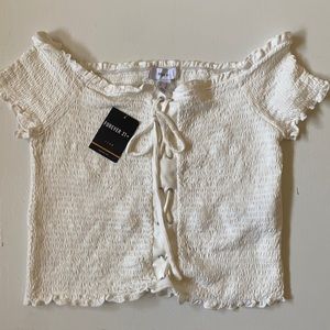 FOREVER 21 Plus Off the Shoulder Top